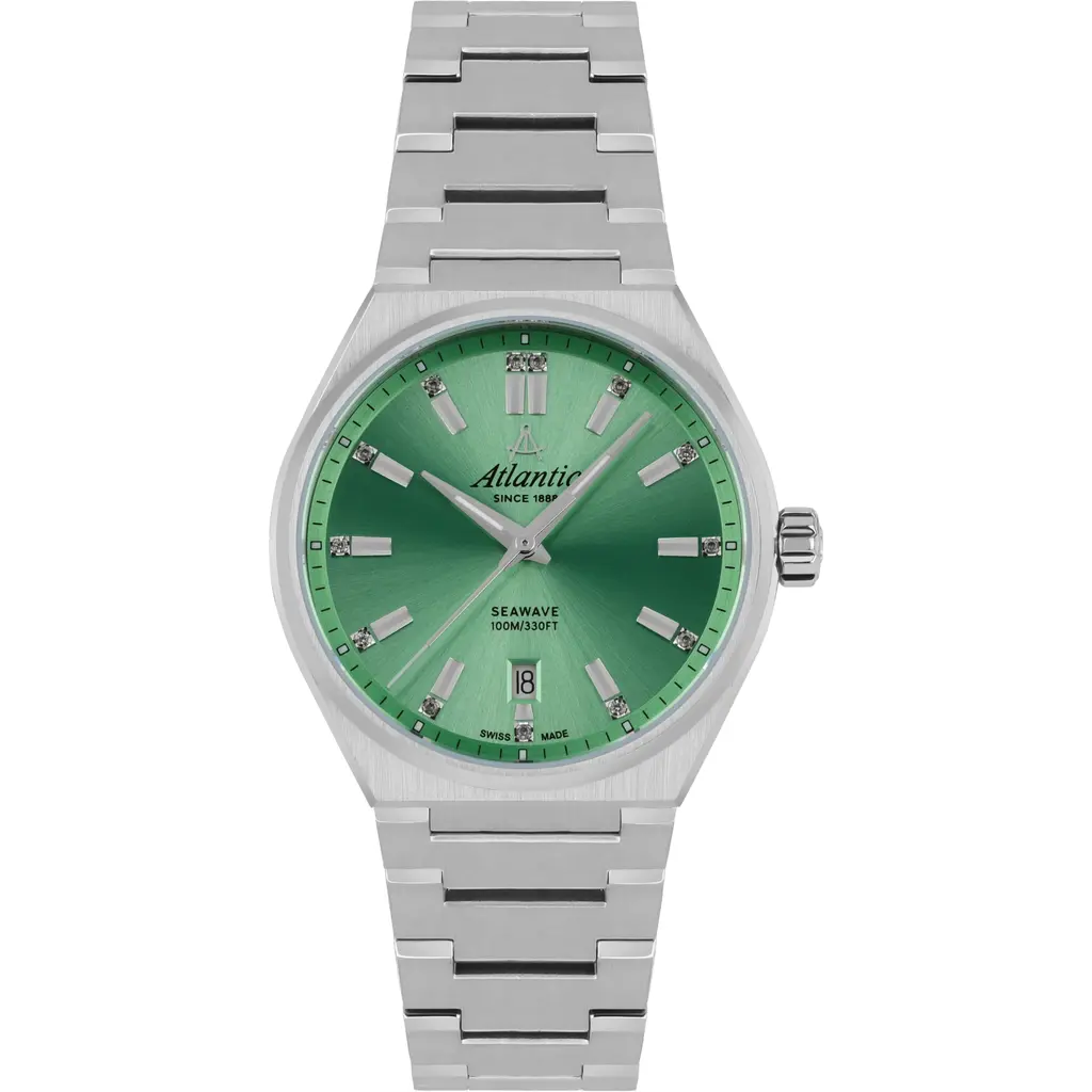 Годинник Atlantic Seawave 35mm Pistacchio Green 39365.41.71