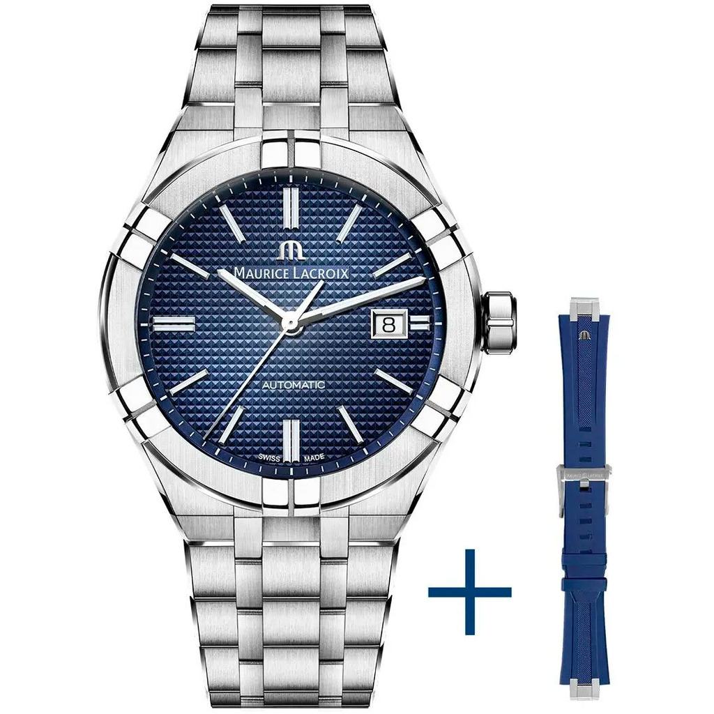 Годинник Maurice Lacroix AIKON Automatic AI6008-SS00F-430-C + ремінець