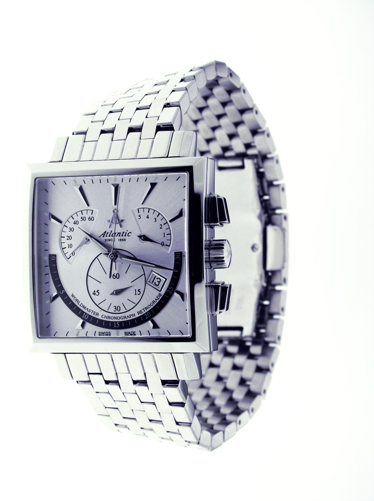 Часы Atlantic Worldmaster Square Chrono Retrograde 54455.41.21